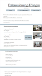 Mobile Screenshot of ferienwohnung-erlangen.com